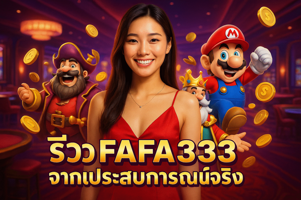 รีวิว FAFA333 จากประสบการณ์จริง