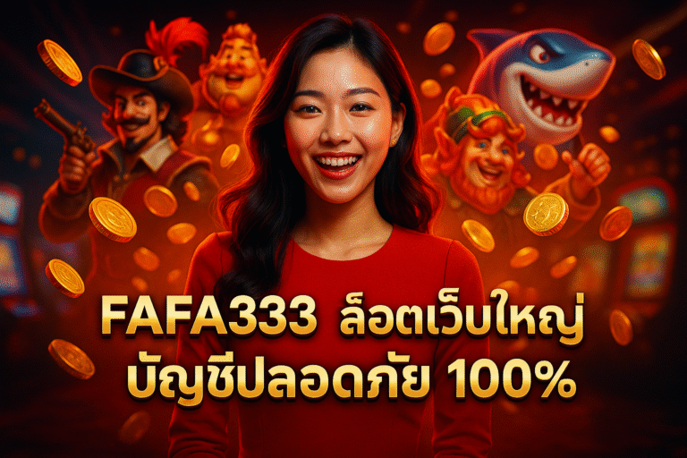 FAFA333 สล็อตเว็บใหญ่ บัญชีปลอดภัย 100%