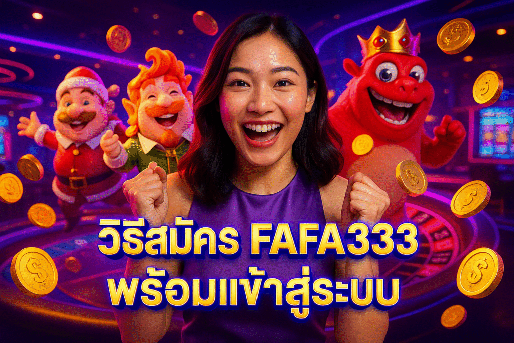วิธีสมัคร FAFA333 พร้อมเข้าสู่ระบบ